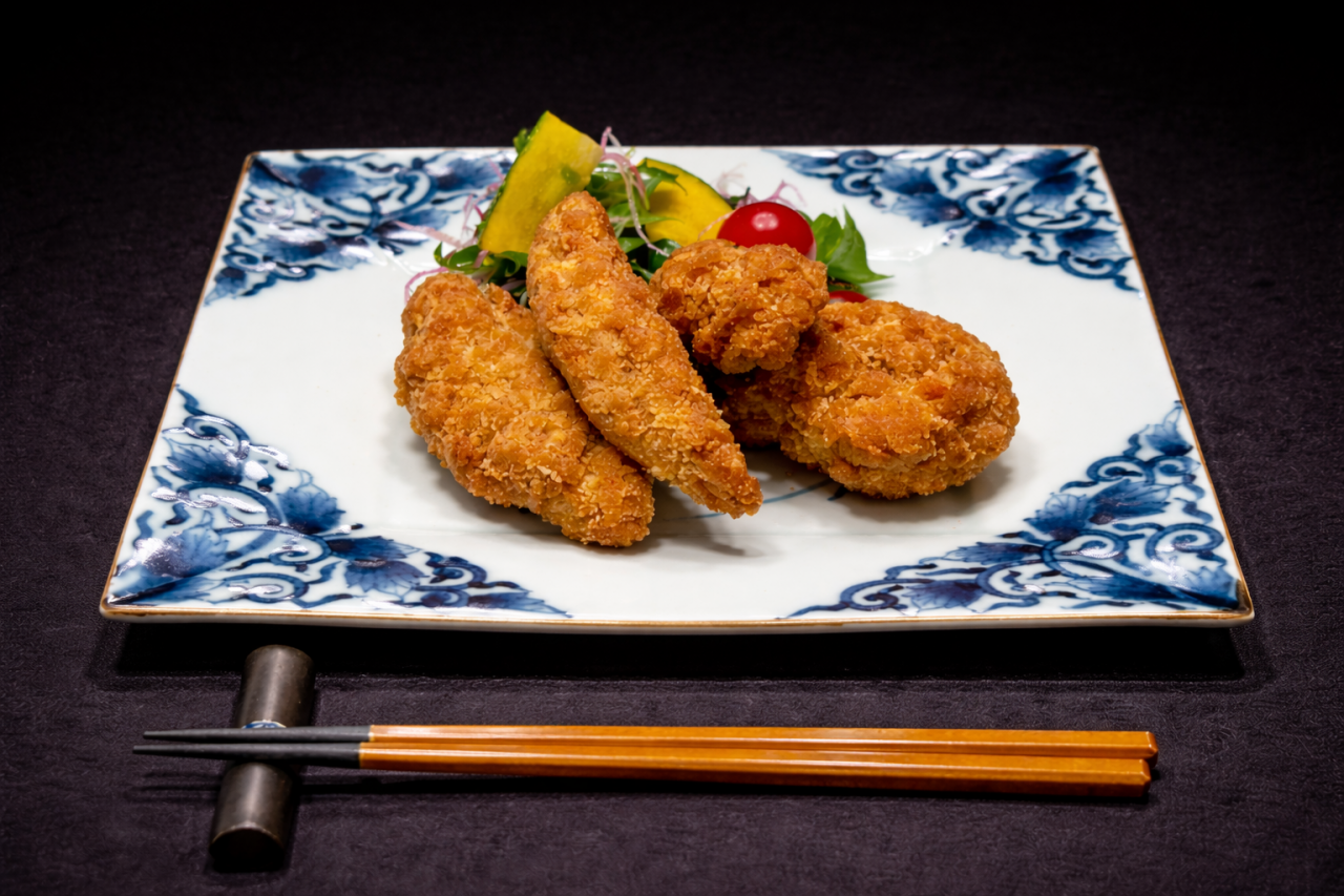 国産若鶏ささみサクサクチキン　調理例